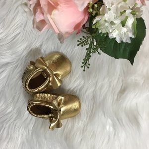 Gold Moccasins